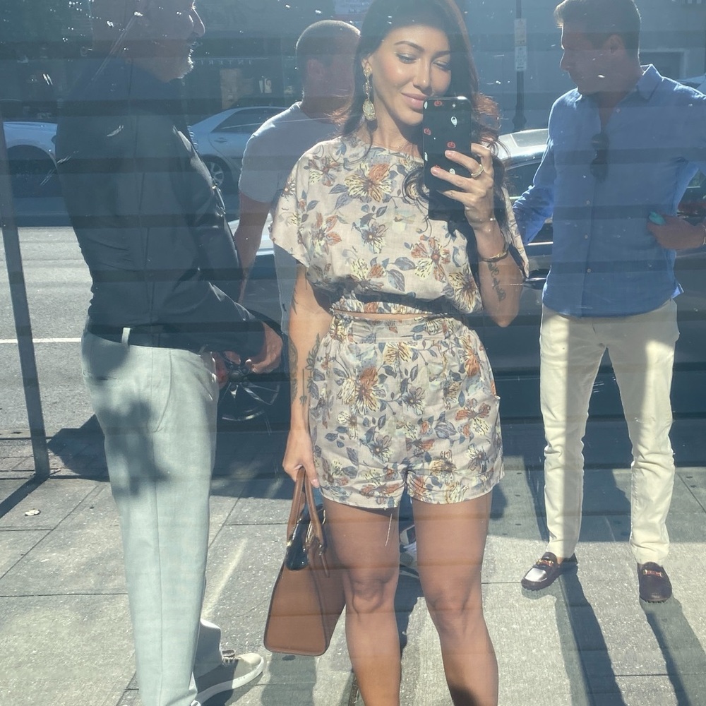 Floral Print Women's 2 Piece set